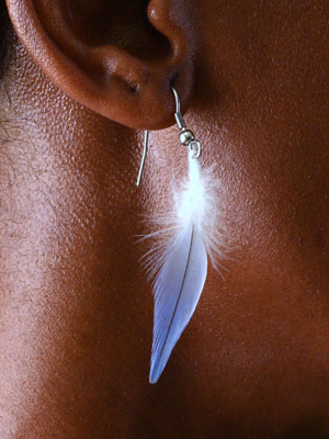 Feather ear ring test